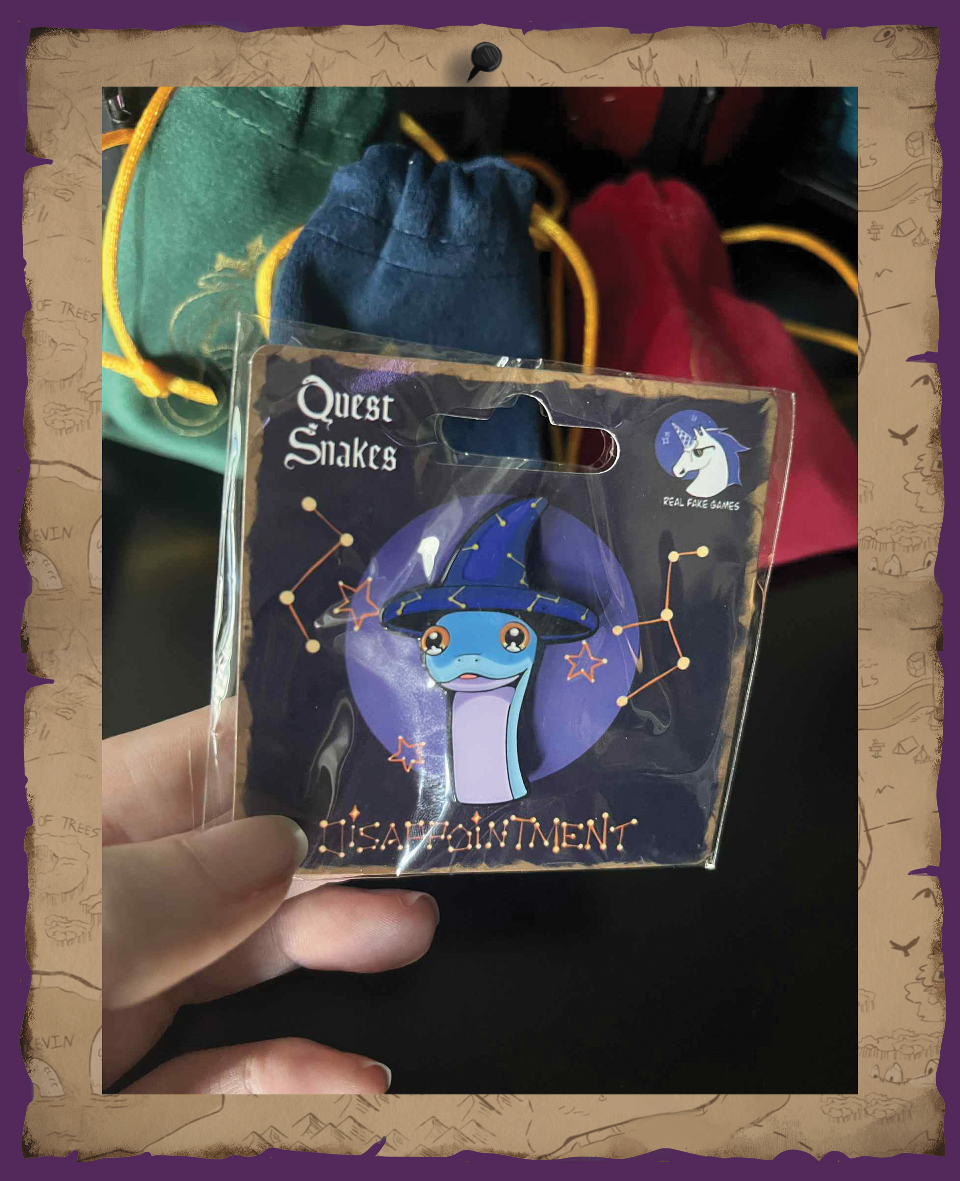 Disappointment Enamel Pin