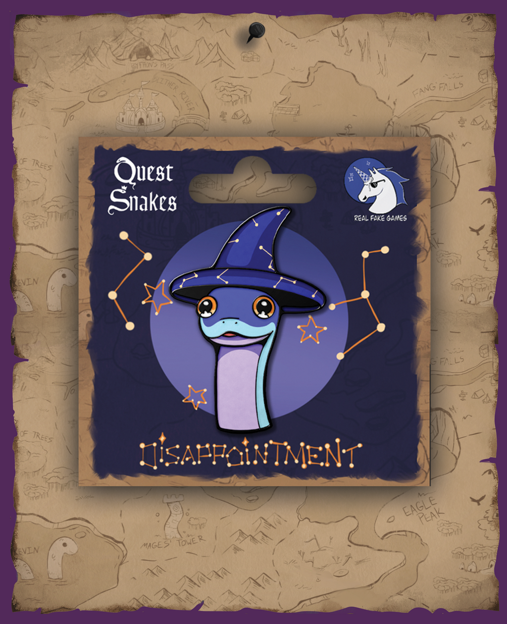 Disappointment Enamel Pin