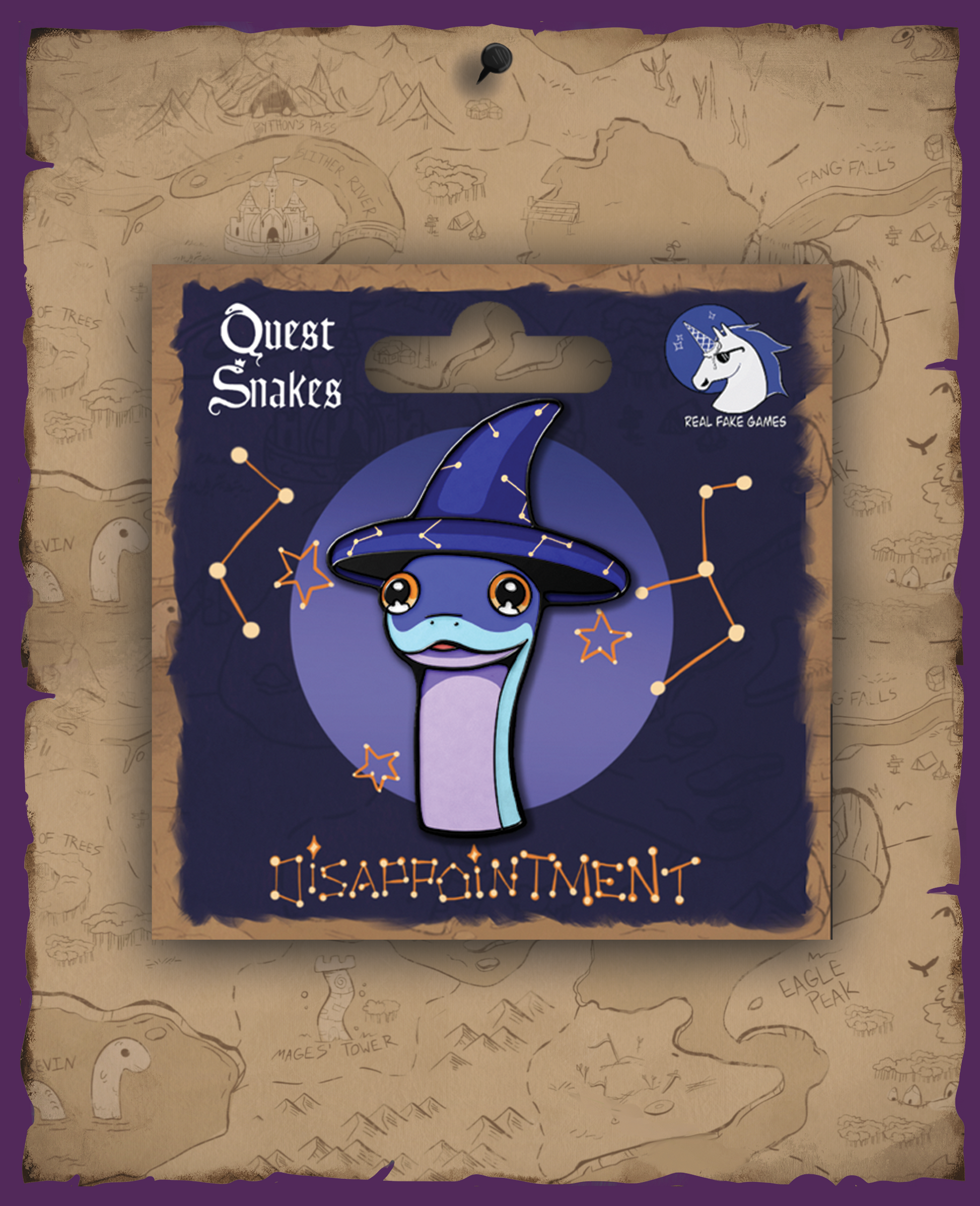 Disappointment Enamel Pin