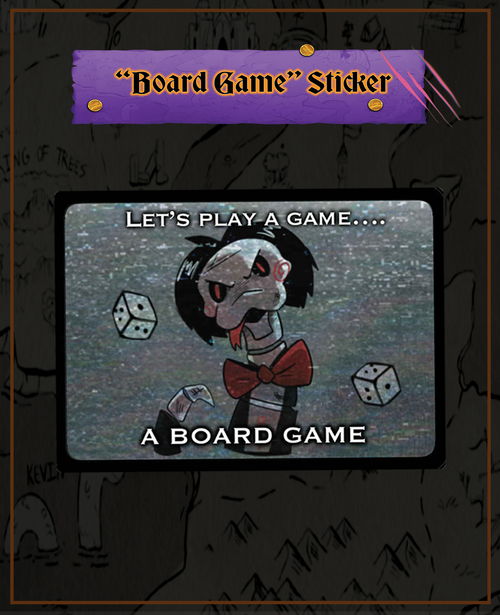 Board Game Sticker