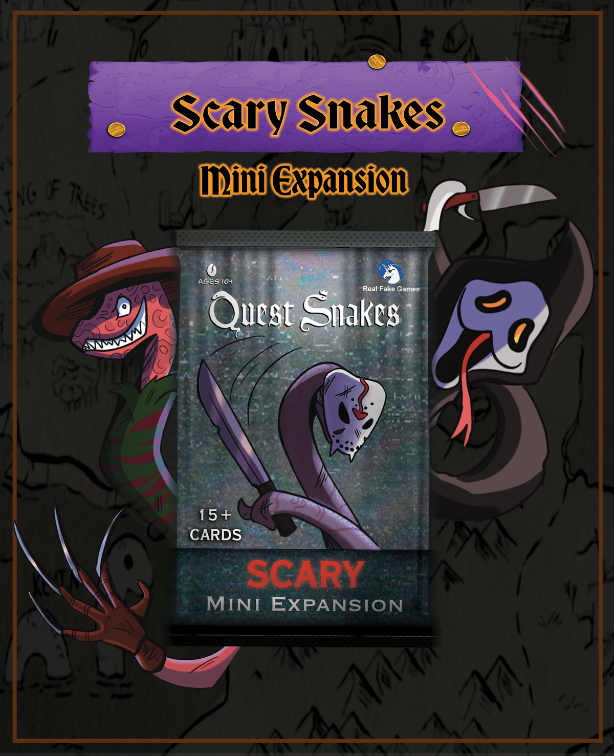 Scary Snakes Mini Expansion